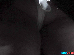 Candid upskirt mov features flabby-ass milf in the tube