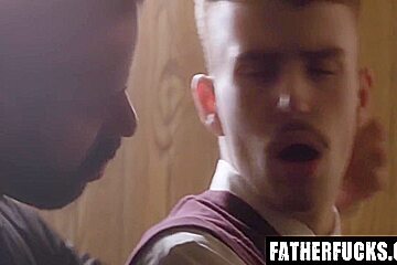 Catholic Boy Confesses He Cant Seem To Control Himself - Fatherfucks 8 Min