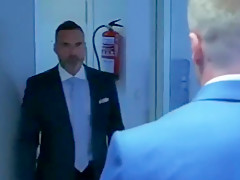 Caught Jerking Off By His Tyrant Boss