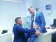 Caught Jerking Off By His Tyrant Boss
