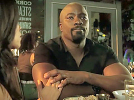 Celebrity Rosario Dawson Sex Scene in Luke Cage Season 2
