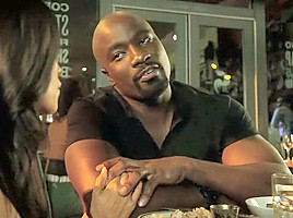 Celebrity Rosario Dawson Sex Scene in Luke Cage Season 2