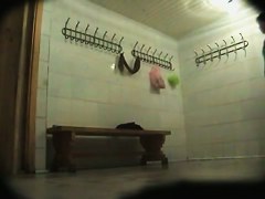 Changing room even two naked amateurs