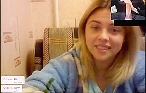 Chatroulette - russian girls big cock reactions 11