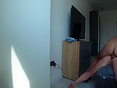 Cheating  My Wife Fucks My Friend On My Bed When Im Not At Home Amateur Video