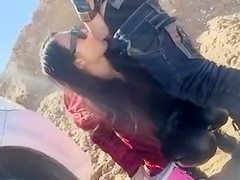 Chinese Outdoor Blowjob and Sex