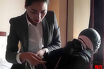Chinese Thief Gagged And Breathplay