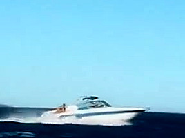 Christina Bella on a boat