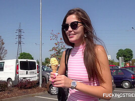 Cindy Shine & Thomas in Cheating Girlfriend Fucks Dude For Money - Porncz