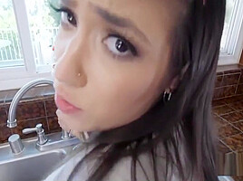 Cleaning Daughter_s Dirty Vagina- Brooklyn Gray