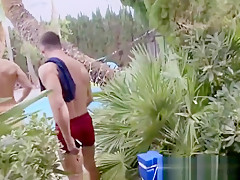 Cocksucking macho man pounded by his boyfriend