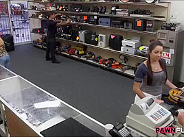 College Girl Sells Her Old Book To Buy A New Textbook