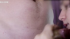 Comshot On The Beautiful Hair Of A Lustful Maid  Pov