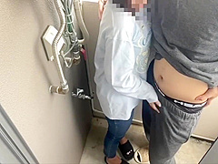 Couple Enjoying Blowjob And Handjob On Balcony Then Continuing Sex On Futon