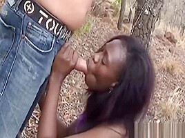 Couple Explores A Fantasy When They Go To The Outdoors