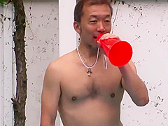 Crazy Japanese pool party with lots of naughty girls