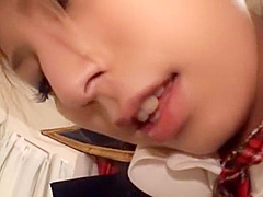 Crazy Japanese slut Sakura Kiryu in Incredible Fingering, Stockings JAV scene