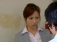 Crazy Japanese whore Minami Ayase, Leo Saionji, Remi Sasaki in Horny Public, Close-up JAV clip