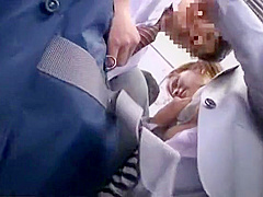 Crazy Japanese whore Minami Ayase, Leo Saionji, Remi Sasaki in Horny Public, Close-up JAV clip