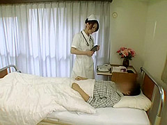 Crazy Japanese whore in Incredible Blowjob, CFNM JAV movie