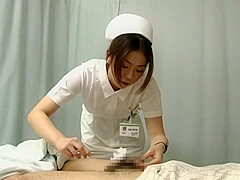 Crazy Japanese whore in Incredible Blowjob, CFNM JAV movie