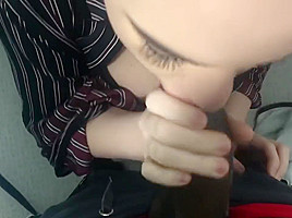 Cumming on British teens 18+ feet after she sucks my dick