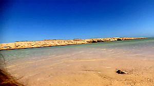 Cumshot in her mouth by the sea  Kaya Way
