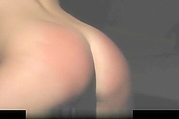 Curly slave spanked and fucked in bondage