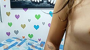 Cute Colombian Babe with Small Tits Helps Her Classmate with His Anatomy Homework xlx