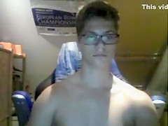 Cute German Boy Fingering His Round Smooth Ass On Cam
