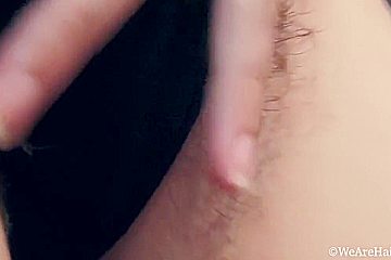 Cute Hairy Brunette