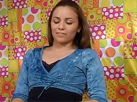 Cute Latina teen 18+ Any Got Her Makeup Ruined With Hot Cum From Two Big Cocks