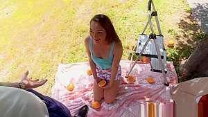 Cute Sabrina riding cock