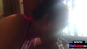 Cute Thai Wife Having A Nice Pov Quickie Fuck And Bj