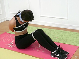 Cutie Yoga Slvt Kdnpd After Her Wrkout