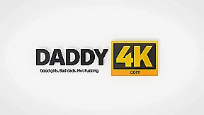 DADDY4K  Old man and his young Step son share beautiful juicy pussy