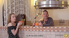DADDY4K  Step daddy still remembers Russian and how a young pussy tastes