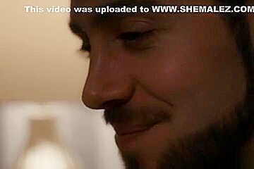 Dante confess his love to her TS stepmom Eva Paradis and fucks her