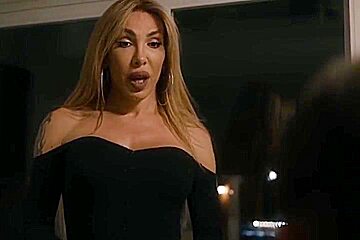 Dante confess his love to her TS stepmom Eva Paradis and fucks her