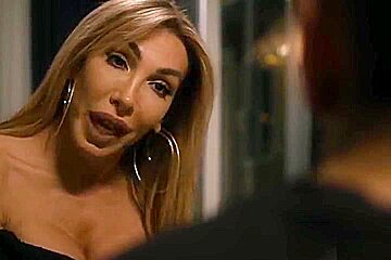 Dante confess his love to her TS stepmom Eva Paradis and fucks her