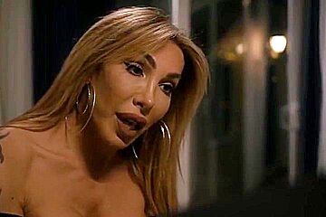 Dante confess his love to her TS stepmom Eva Paradis and fucks her