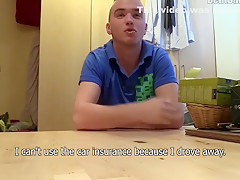 Debt Dandy In Young Hottie With A Nice-looking Booty Gets Blasted Real Hard