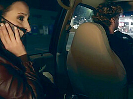 Deepthroating Babe Screwed Hard In A Car