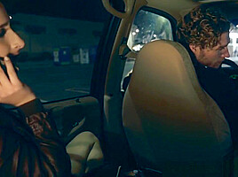 Deepthroating Babe Screwed Hard In A Car