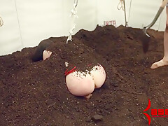 Degrading Butt Sex Burial For Strung Out teenager 18+