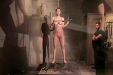 Delightful Cherry Torn performing in BDSM video