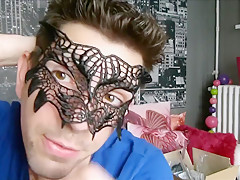 Des masques libertins en dentelle pour les hommes (ou BDSM) Msieur jeremy