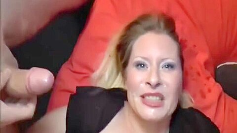 Deutsche Milf Creampie Gangbang