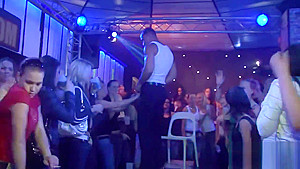 Devilish and wild orgy party