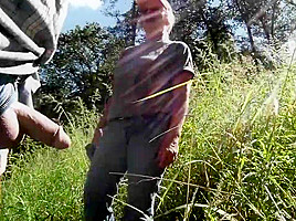 Dick flash to coworker - ends in a ballbusting